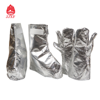 Vêtements de pompier anti-radiation résistants à l'huile en aluminium