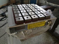 Contrôleur électronique de haute qualité Table électromagnétique fraiseuse électroaimant mandrin Permanent Cnc Table magnétique