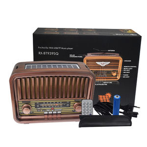 راديو منزلي محمول بتصميم كلاسيكي حديث للبيع بالجملة من المصنع، يدعم موجات AM/<span class=keywords><strong>FM</strong></span>/SW و BT/USB/TF، مناسب لديكور المنزل والحفلات والهدايا - Product Image 6