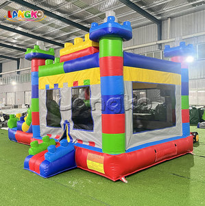 Party Vermietung neues Design springen Burg Wasser rutsche aufblasbare Türsteher benutzer definierte Spiel Charaktere Thema Hüpfburg zu kaufen - Product Image 3