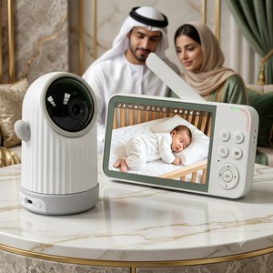 KT562H No <b>WiFi</b> Baby Monitor 5 Inch IPS Screen 720P HD Wireless Video Baby <b>Camera</b> with PTZ 5000mAh Battery Hacker-Proof - Product Image 1