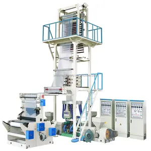 LLD high speed automatic biodegradable plastic film blowing machine extruder film blown making machine