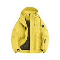 Blouson Bomber Slim Fit pour Couples, Imperméable, Coupe-Vent, Léger, Veste de Randonnée, Veste d'Escalade Extérieure à Couche Unique