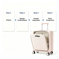 Sac de transport pliable en néoprène grande capacité avec roulettes pivotantes, ouverture latérale multifonctionnelle, fermeture éclair et serrure, idéal pour OEM