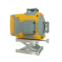 Niveau laser 3D 5 points vert 360° auto-nivelant de qualité industrielle et DIY avec télémètre laser et batterie au lithium – Outil de construction