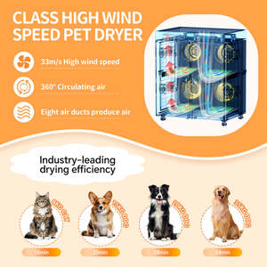 Cabina Secadora para Mascotas de Lujo de 550L, de Acero Inoxidable, Antibacteriana, Moderna, Duradera, Ecológica y Multifuncional - Product Image 5