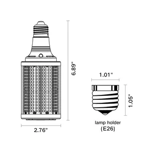 35W LED Corn Light Bulb Replacement Street Lamp Bulb E26 E27 E39 E40 Retrofit Light SMD 2835 LED Corn Lamps