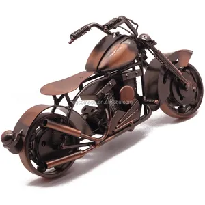 Christmas Gift Scaled-Down Version Metal Type Handmade Motor Bike Halley Models Birthday Gifts