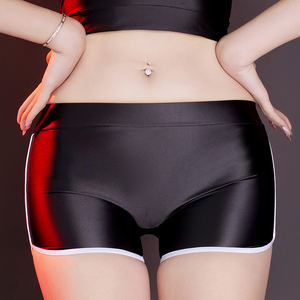 Neue sexy Unterwäsche High-Stretch Seiden glanz Satin Yoga Sport Campus Style Mädchen Hot Bottom ing Höschen Fitness Boxershorts - Product Image 5