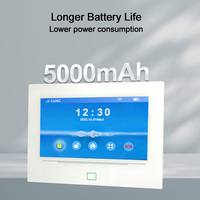 Sistema de Alarma de Seguridad para el Hogar Portátil Lora con Pantalla Táctil Grande de 7 Pulgadas, ABS, 4G, Wi-Fi, Sensores para Puertas/Ventanas, Seguridad para Patio, Multilingüe