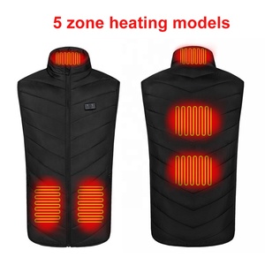 Dericsson Vest <b>Heating</b> <b>USB</b> Rechargeable Electric Mens Windproof Heated Vest Winter <b>Heating</b> Jacket - Product Image 5