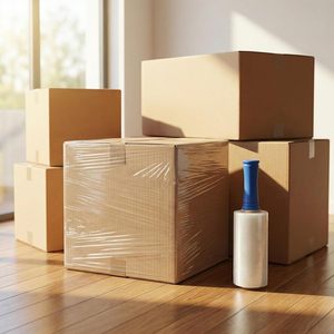 <span class=keywords><strong>Film</strong></span> étirable <span class=keywords><strong>transparent</strong></span> auto-<span class=keywords><strong>adhésif</strong></span> de qualité supérieure 80 gauge pour la <span class=keywords><strong>protection</strong></span> des meubles - Vente en gros usine - Product Image 6