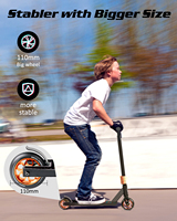 Gymoor — voiture cascadeuse extrême, en alliage d'aluminium, style gratuit, scooter professionnel de rue pour adulte