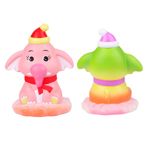 Pu Foam Cartoon <b>Elephant</b> Holiday <b>Decoration</b> Gift Slow Rebound Toy For Photography - Product Image 1