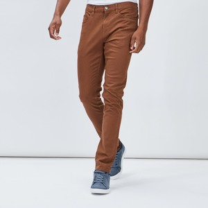 Private Label Men Casual Canvas Straight Leg <b>Trousers</b> Custom Branding Bulk Order OEM Manufacturer Anti-Wrinkle Breathable Mid - Product Image 2