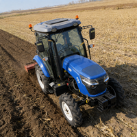 Le tracteur à quatre roues motrices de 60 chevaux le plus adapté pour les terres agricoles et les jardins
