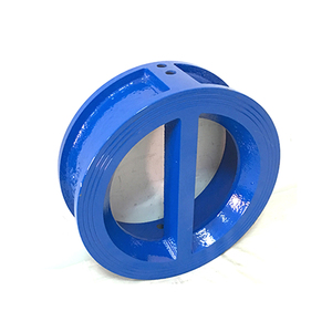 BS DIN <span class=keywords><strong>AMSI</strong></span> ISO GGG50 clapet anti-retour papillon à double plaque 18 mois plaquette générale ductile/fonte certifiée ISO - Product Image 2