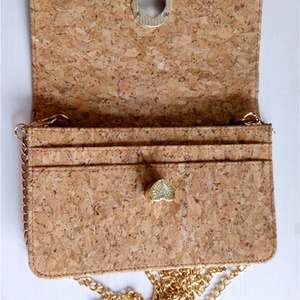 Boshiho Hot Sale Antibacterial Vegan Cork Fabric Handbag From Portugal - Product Image 5