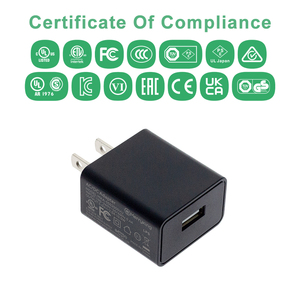 Prêt à expédier 5V 1A prise américaine charge USB adaptateur secteur à port unique chargeur mural de voyage pour Ugreen Baseus <span class=keywords><strong>ROMOSS</strong></span> - Product Image 3