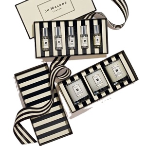 Handmade luxury print logo high quality gift Indoor fragrance jar custom candle boxes with lid