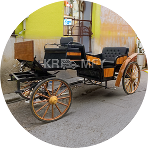 European Sightseeing Electric Wedding Scenic Reception Carriage Cinderella Pumpkin Romantic Travel Wedding Carriage - Product Image 5