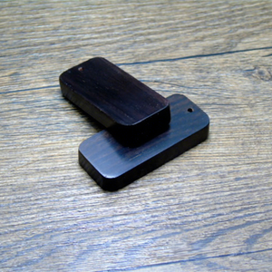 Colliers en gros L001S, breloques vierges pour gravure laser, accessoires, étiquettes en bois semi-finies, cadeaux promotionnels d'entreprise - Product Image 3