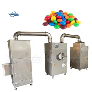 Amandelen Noten Sugarcoat Automatische Knapperige Pindafilm Maken Multifunctionele Drum Chocolademachine Snoep Coating