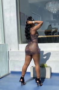 Vestido de verano ajustado sin mangas con cuello de pico, ajustado - Product Image 3