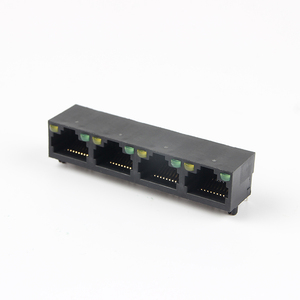 ขั้วต่อโมดูลาร์แบบแม่เหล็ก RJ45 รุ่น 5JA พร้อมไฟ LED - Product Image 1