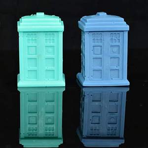 Из ТПУ с принтом "Тардис (подносы кубика льда Доктор Кто силиконовая форма для льда, торт, формы для выпекания маффинов, желе, шоколад желатин прессформа мыла прессформы - Product Image 6