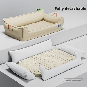 Double Poignée Détachable Eco-Friendly Dog Sofa Four Seasons Universal Medium Memory Foam Large Dog Pet Pad Removable Washable - Product Image 3