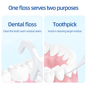 Bạc Hà Combo đôi dòng xỉa thanh cho hiệu quả chăm sóc răng miệng Nha khoa <span class=keywords><strong>Flosser</strong></span> - Product Image 4