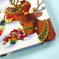 Cahier d'étude 3D pour les enfants, 50 pièces, cahier de bande dessinée, couverture rigide
