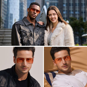 SungsessFactory 도매 사용자 정의 뜨거운 판매 태양 유리 남자 야외 여행 고급 선글라스 Uv400 편광 선글라스 - Product Image 4