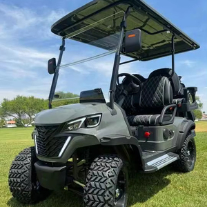 Nuevo Modelo de Carritos de Golf Personalizables de 8 Plazas con Certificación CE, Batería de Plomo-Ácido, Autonomía de 50-70 km y Velocidad de 40-50 km/h, 6 Personas - Product Image 2