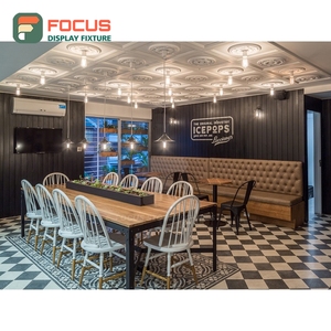 Vitrina de Café de Alta Capacidad con Panel de Vidrio Templado, Área de Exhibición de Mercancía, Vitrina de Café para Tienda - Product Image 2