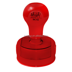 Sellos de <span class=keywords><strong>Espuma</strong></span> Pre-Entintados de Plástico de 42 mm, Venta Directa de Fábrica, Sellos de Oficina, Sellos de Firma, Fabricante de Sellos - Product Image 2