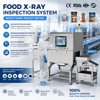 Système d'inspection des aliments par rayons X SHANAN SAXR4025, indice de protection IP65, communication Ethernet, pour produits emballés (boulangerie, viande, produits laitiers, produits surgelés)