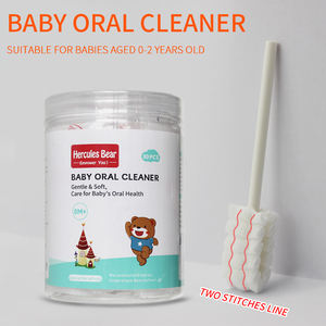 Gasa de limpieza oral para bebés, 30uds., soporte de envasado al vacío independiente, cepillo de limpieza de dientes de bebé para revestimiento de lengua para niños 9139 - Product Image 4