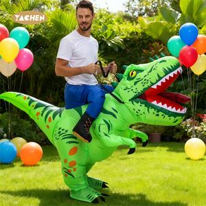 Yachen Mới <span class=keywords><strong>Inflatable</strong></span> Khủng Long Trang Phục Dành Cho Người Lớn Kid Đảng Vui Blow-up Cưỡi Khủng Long Phù Hợp Với <span class=keywords><strong>Inflatable</strong></span> Trang Phục Cho Đảng - Product Image 3