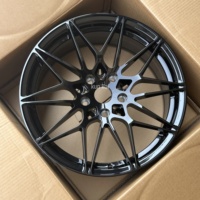 Jantes en alliage forgé de 18-19 pouces, 5 trous, pour B-m-w CB66.6, compatibles avec les modèles E90 E92 F10 F30 F34, finition noire, voiture de tourisme 5X120