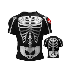 Camiseta Deportiva de Manga Corta para Hombre, Tejido Sorona, Secado Rápido, Transpirable, con Bordado Personalizado, Ribete en Contraste - Product Image 3