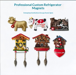 Imán de Resina para Refrigerador de Suiza 2026, Atracción Turística Creativa, Imán 3D Personalizado para Refrigerador, Decoración, Recuerdo de Viaje - Product Image 1