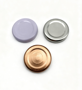Wholesale Custom Leak-Proof Child-Proof Eco-Friendly Metal Tinplate Twist Cap Custom Logo Food Grade Screw Glass Wine Bottles