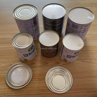 Emballage de boîte de conserve de qualité alimentaire Offre Spéciale boîte de thon en métal avec couvercle facile à décoller boîtes de lait en poudre