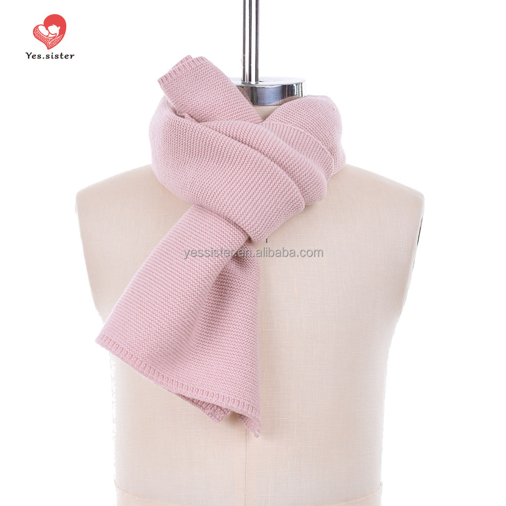 Изготовленный На Заказ унисекс теплая зимняя вязаная шаль шарф