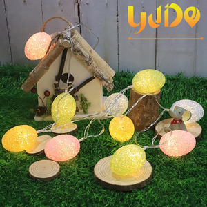Pâques Pastel Lumières <span class=keywords><strong>Oeuf</strong></span> Décorations <span class=keywords><strong>De</strong></span> Pâques 10 LED Guirlandes lumineuses avec des guirlandes lumineuses à piles pour la décoration <span class=keywords><strong>de</strong></span> festival à la maison - Product Image 1