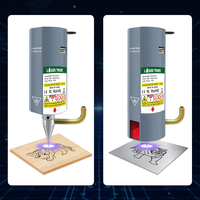 LASER TREE Nouvelle Arrivée Module Laser Air Assist 10W Puissance Optique pour Mini 3018 CNC Machine De Découpe Routeur DIY pour Bois Cuir