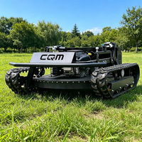 Tondeuse robot intelligente à chenilles haute performance CE EPA sans fil 4 temps de qualité industrielle télécommandée