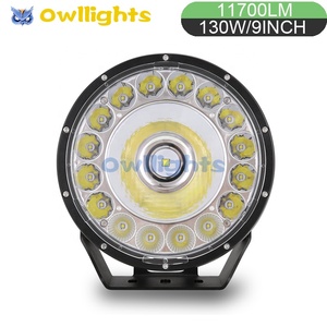 All'ingrosso di alta potenza fuori strada LED luce Spot di guida 4WD 9 pollici camion rotondi fuoristrada Led faretti <span class=keywords><strong>4x4</strong></span> - Product Image 6